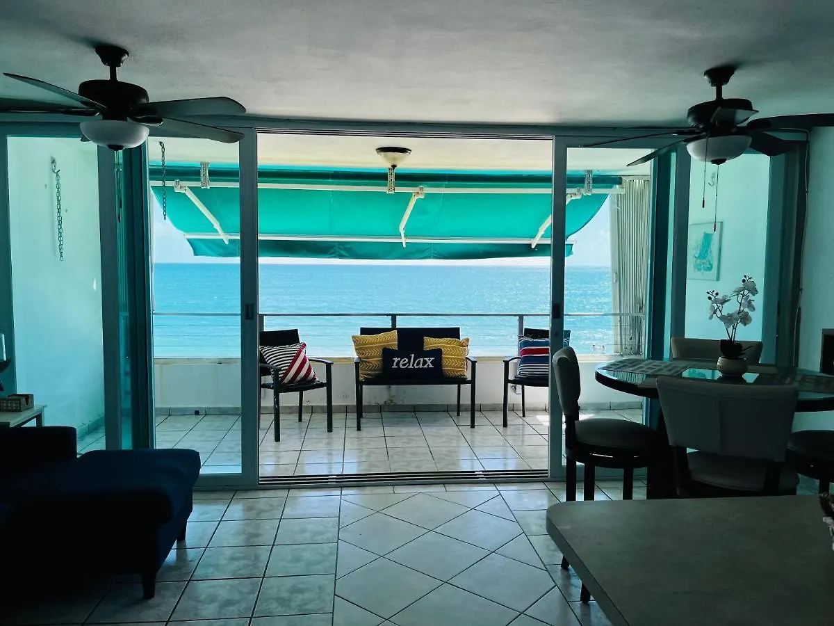 Apartment Oceanfront Condo In Luquillo